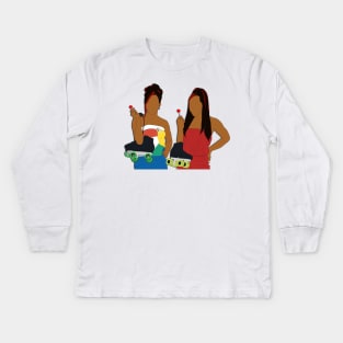 ATL Movie Fan Art Veda Star Kids Long Sleeve T-Shirt